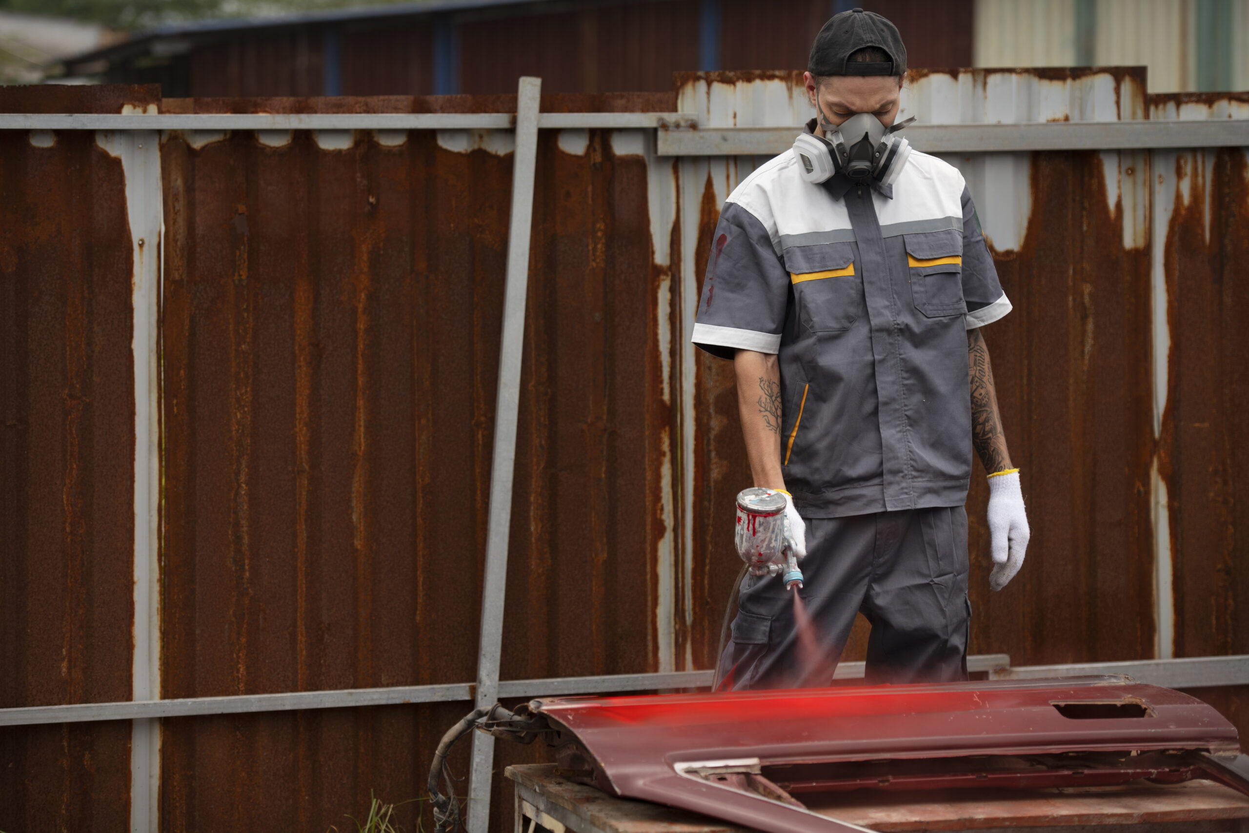 Shipping Container Paint